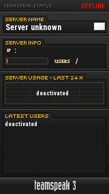 / TeamSpeak Server TeamSpeak Viewer