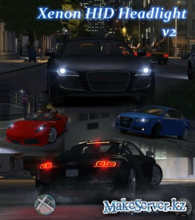 Xenon HID Headlight V2  GTAIV