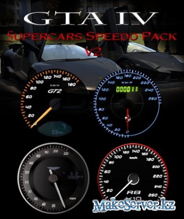 Supercars Speedo Pack v2  GTAIV