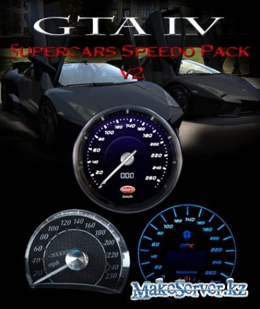 Supercars Speedo Pack v2 - HyperCar Pack  GTA4