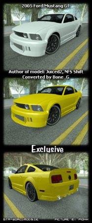 Ford Mustang GT 2005  GTA SA