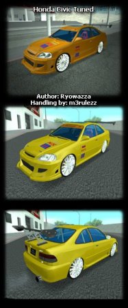 Honda Civic Tuned  GTA SA