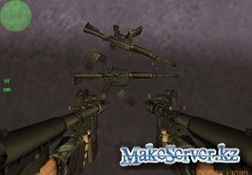   Dual M4's  CS 1.6