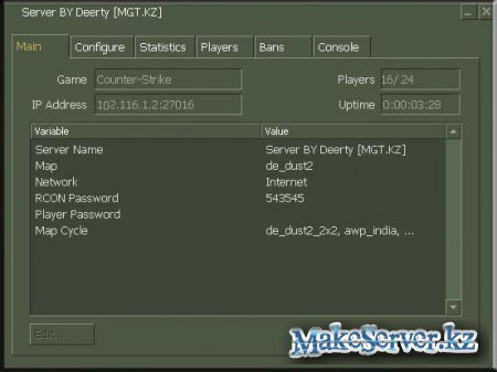 Server Counter Strike 1.6 By Deerty [2010, No steam]
