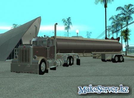 Custom Peterbilt 379 And Tanker Trailer  GTA SA