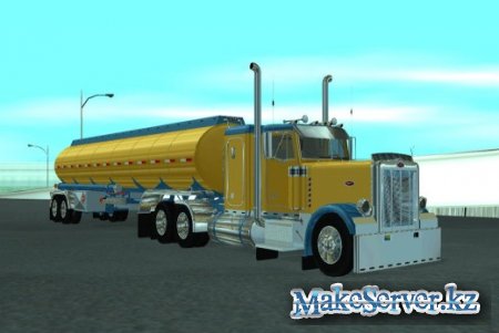 Custom Peterbilt 379 And Tanker Trailer  GTA SA