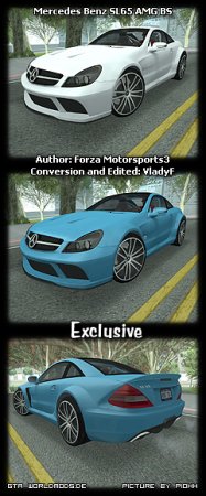 Mercedes Benz SL65 AMG BS  GTA SA