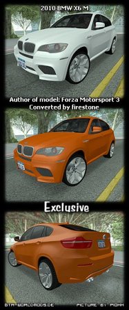 BMW X6 M 2010  GTA SA