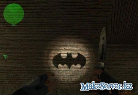 Bat Signal Flashlight