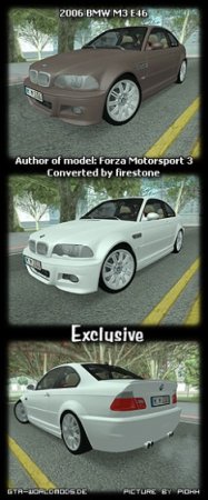 BMW M3 E46 2006  GTA SA