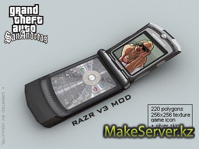 Motorola 32 RAZR V3 MOD  GTA SA