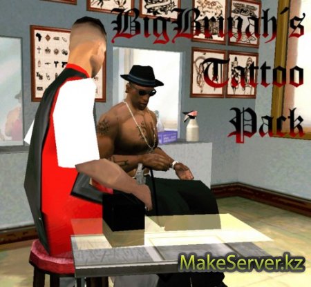 Big Brujahs Tattoo Pack  GTA SA