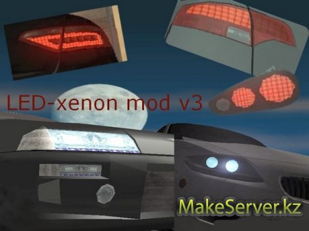 LED-xenon mod v3  GTA SA