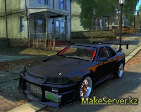 Nissan Skyline BNR34 GT-R  GTA 4