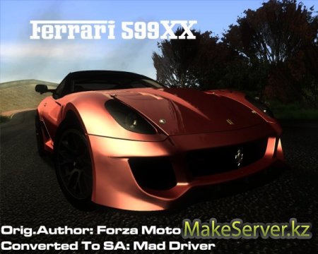 Ferrari 599XX 2010  GTA SA