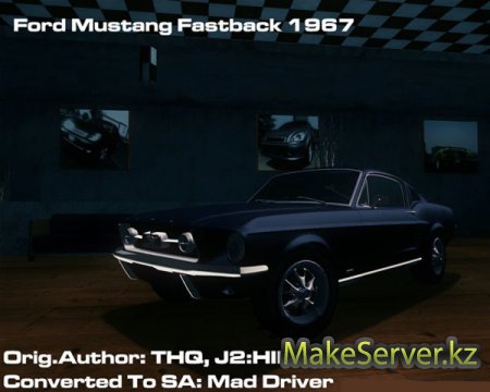 Ford Mustang Fastback 1967  GTA SA