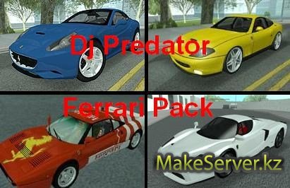 Ferrari Pack  GTA SA