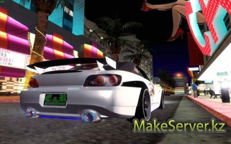 Honda S2000 BlueNeon  GTA SA