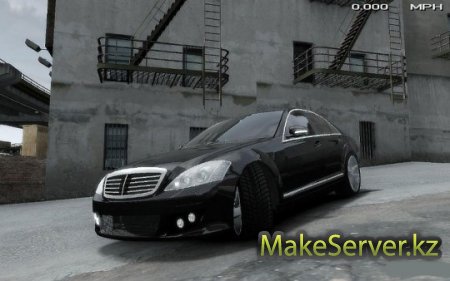 Mercedes Benz Brabus SV12 R 63 Biturbo w221  GTA 4