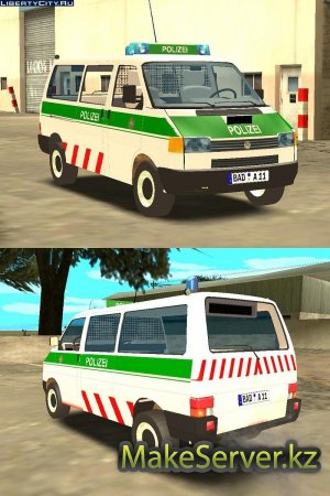 Volkswagen T4 German Polizei