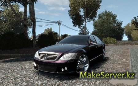 Mercedes Benz Brabus SV12 R 63 Biturbo w221. Final  GTA4