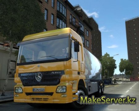 Mercedes Benz Actros Gas Truck  GTA4