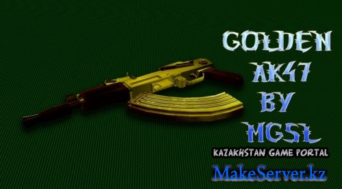 Golden Ak-47 by MGSL