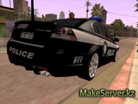 Pontiac G8 GXP - Police Car  GTA SA