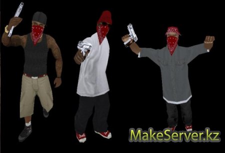 Bloods gangs skins