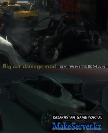 Big car damage   GTA 4