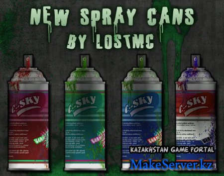 New Spray Cans [   ]