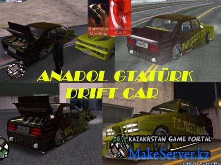 Anadol GtaT&#252;rk Drift Car