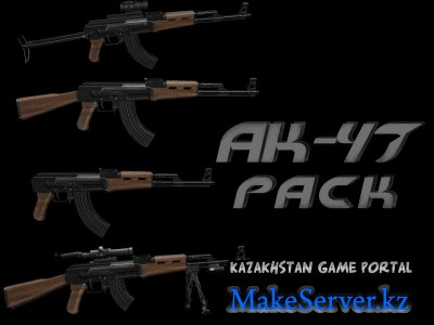 AK 47 addict steel pack