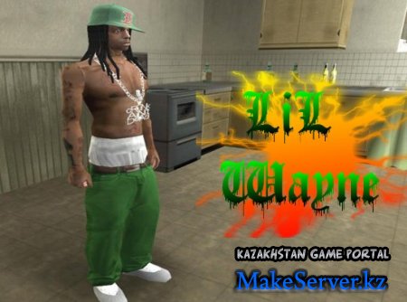 LiL Wayne for Grand Theft Auto SanAndreas