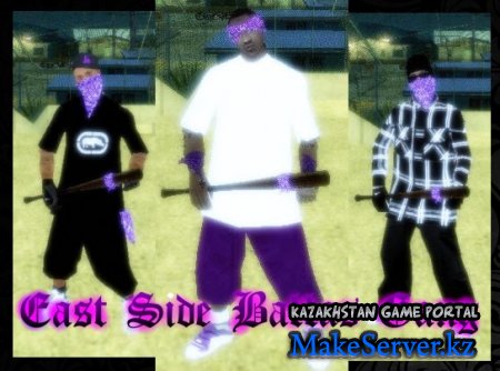 East Side Ballas Gang for Grand Theft Auto SanAndreas