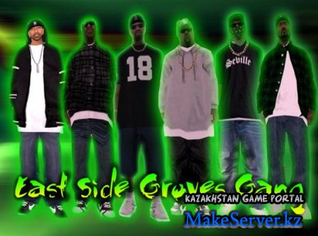 East Side Groves Gang for Grand Theft Auto SanAndreas