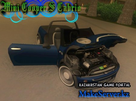 Mini Cooper S Cabrio for Grand Theft Auto SanAndreas