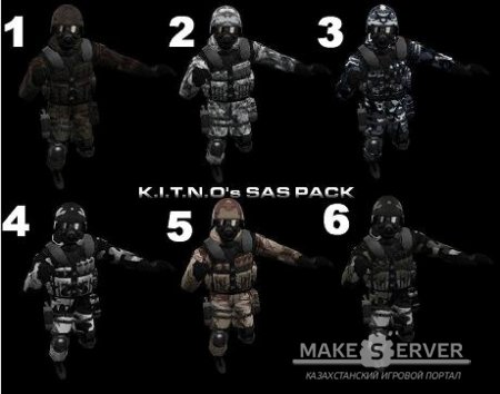 SAS Camo Pack