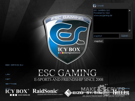 ESC Gaming GUI 2011