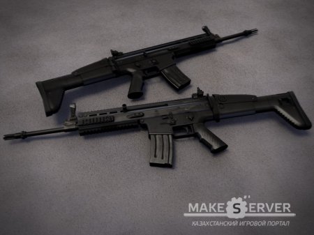 End of Days SCAR-L (Black) Replaces M16