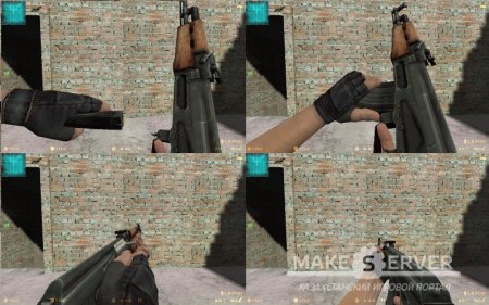 Default AK47 on ImBrokeRu's anims