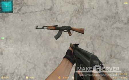 Default AK47 on ImBrokeRu's anims