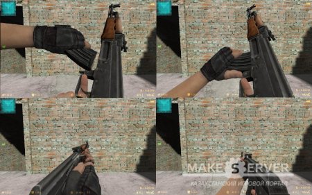 Default AK47 on ImBrokeRu's anims