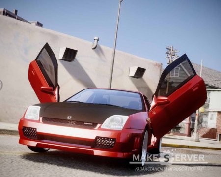 Honda Prelude SiR VERTICAL Lambo Door Kit Carbon v1.0  