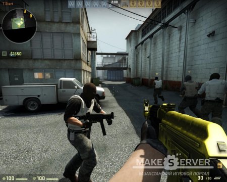 Golden AK  csgo