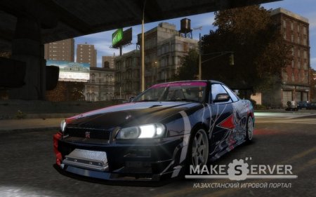 Nissan SkyLine R34 GT-R V-spec II Evil Empire v1.0