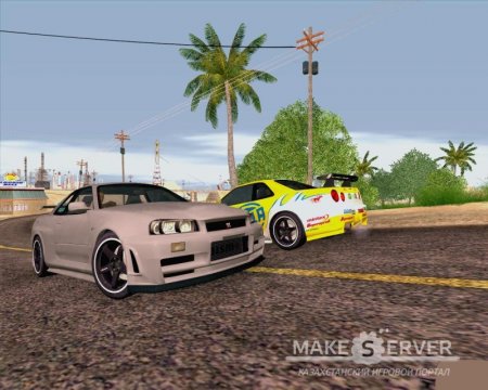 Nissan Skyline R34 Z-Tune V3  GTA San Andreas