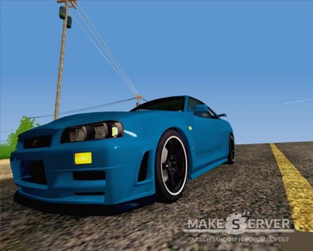 Nissan Skyline R34 Z-Tune V3  GTA San Andreas