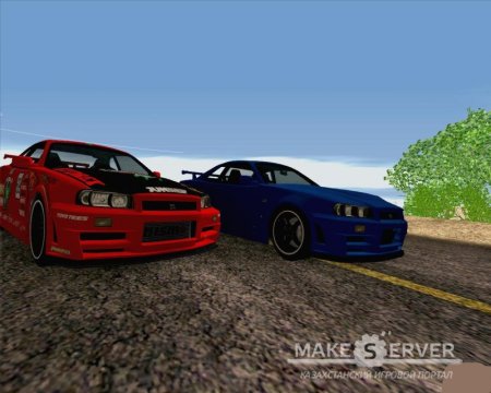 Nissan Skyline R34 Z-Tune V3  GTA San Andreas