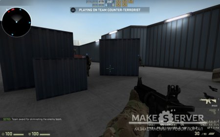 Aim Map Ak47 vs M4A1